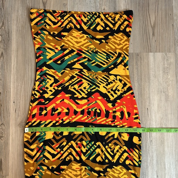 EUC Absolutely Love It Tribal Strapless Maxi Bodycon Dress, S - Picture 8 of 9